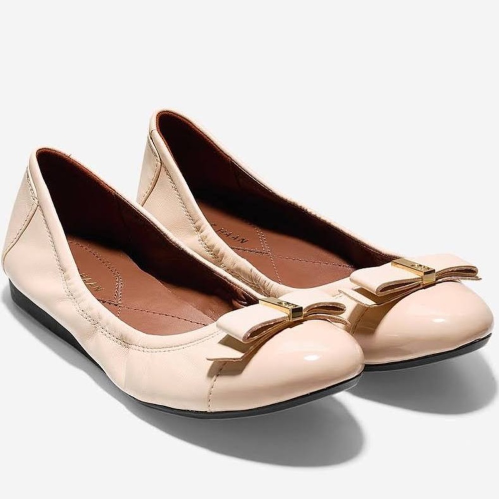 Cole Haan Elsie Ballet Flats (leather, brand new)